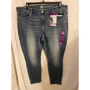 Women's Mid Rise Skinny Jeans Levi Signature Blue 20S